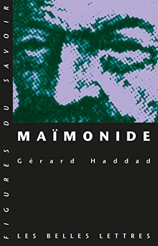 Livres gratuits à télécharger sur mon iPod Maïmonide (Figures du savoir t. 8) MOBI B079MF7J2T by author