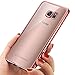 Price comparison product image Samsung Galaxy S7 Case, Mture [Drop Protection] Crystal Clear [Metal Electroplating Technology] Ultra-Thin Soft Gel TPU Bumper Case for Samsung Galaxy S7 - Rose Gold