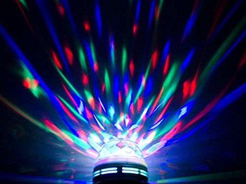 Preisvergleich Produktbild Rotierendes LED Partylicht RGB / Partylicht DJ Beleuchtung Weihnachtsparty Disco Party Klub