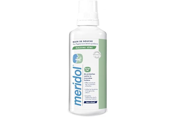Meridol Bain de bouche pour halitose 400 ml
