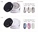 Lover Bar Mirror Nail Glitter Powder Set-Metallic Magic Effect Cosmetics Makeup Tools Kit-2-3g Shinning Additive Pigment Tip Decoration Art Nails Chrome Dust for UV Gel Polish+Applicator Sponge Stick (Pack of 12)
