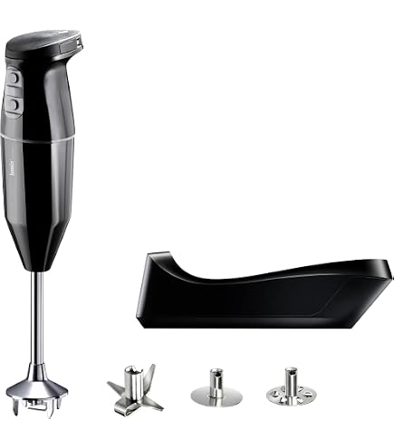 bamix Set mixeur plongeant M350 MAXX avec support, 2 récipients, 4
