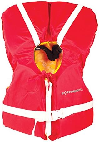 Extrasport Children's Type II PFD (Red/Yellow, Youth, 50-90 Lbs)