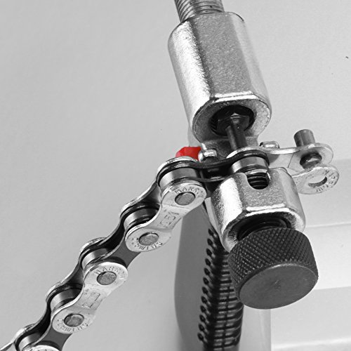 BYTAN Kettennietdrücker Kettennieter Kettennietentferner Fahrradreparatur Werkzeug für Entfernen der Fahrrad Ketten - 6