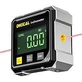 Loyka 5521 Dijital Eğim &Ouml;l&ccedil;er Mıknatıslı &Ccedil;ift &Ccedil;izgi Lazerli