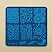 Tonsee DIY Nail Art Stamp Template Image Plates Polish Stamping Manicure Image, 6cm*6cm (TU-013)