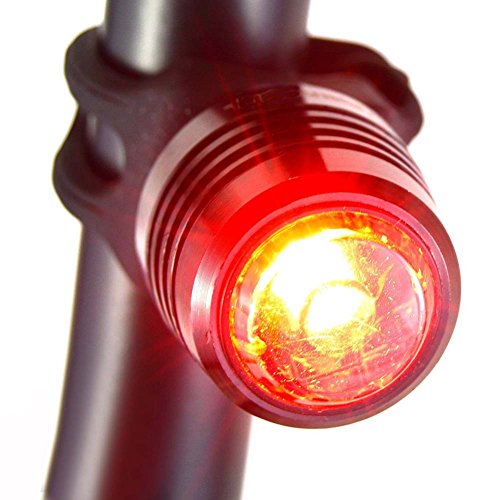 Bike Licht – Sun Run Super Bright Wasserdicht vorne und hinten Aluminium LED Fahrrad torch- klein & rugged- Road, Racing & Mountain – inklusive Batterien – passend für alle Fahrräder, Dreirad, Roller - 4