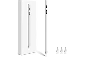 Apple Pencil 2a Generación,KOKABI Lápiz 2023 Más Reciente, Pencil con Indicador LED de Encendido, Tilt & Magnética, Lápiz para iPad 6-10, iPad Air 3-5, iPad Mini 5/6, iPad Pro 11'' 1-3, 12.9'' 3-6