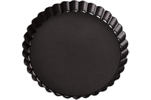 Fiacvrs ZDYS Moule à tarte et quiche, 15,2 cm, revêtement anti-adhésif et à dégagement rapide, moule à quiche rond à fond amovible