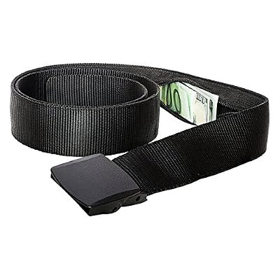 Zero Grid Ceinture de Voyage - Portefeuille Caché pour Sécurité de Voyage