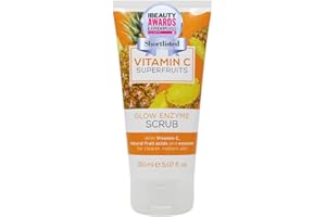 Creightons Vitamin C Superfruits Glow Enzyme Scrub (150 ml) - An Energising and Exfoliating Scrub with Vitamin C, Natural Fruit Acids and Enzymes for Clearer, Radiant Skin