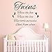 Twins Nursery or Bedroom Wall Sticker Quote. Footprints Decal. 18 Colours to choose from! FREE P&P!