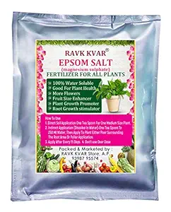 Plant Fertilizer for Garden Plants, Agriculture and Horticulture Plants (200, Epsom Salt)