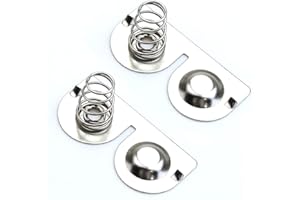 JMXLDS 2PCS Replacement Battery Terminals Spring Contacts for Game Boy Color GBC Housing Battery Holder Battery Conductive Sheet