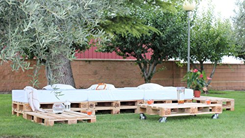 Chillout modular palets para jardín y terraza Europalet