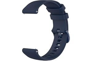 VELULYX 18mm, 20mm, 22mm Garmin Szybko zwalniany elastyczny silikonowy pasek dla mężczyzn i kobiet