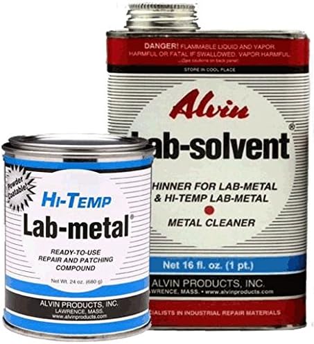 Hi Temprature Lab Metal (700ml) with Solvent (500ml)