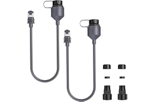 JOJOCY Starlink Adaptador Ethernet RJ45 Para Gen 3/Mini - Cable de Extensión RJ45 Impermeable 0,5m 26 AWG CAT5E Con 2000 Mbps Transferencia de Datos