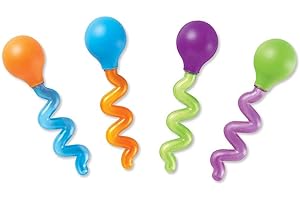 Compte-gouttes en spirale de Learning Resources (jeu de 4)