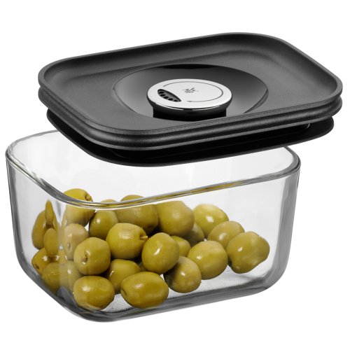 WMF Frischhalte- und Aufbewahrungssystem 13 x 10 cm Depot Fresh Cromargan Edelstahl rostfrei 18/10 Silikon spülmaschinengeeignet - 4