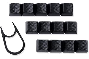 HUYUN Tastenkappen für Romer-G Switch Logitech G310 G413 G613 G810 K840 G910 Tastatur (Schwarz, 13 Tasten)