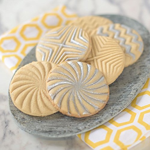 Nordic Ware Keks-Stempel mit Holzgriff „Geo“ - 4