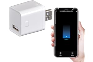 CLOUD EVEN Przełącznik przekaźnikowy Moduł Micro Mini USB 5 V Smart Adapter do urządzeń USB typu A, kompatybilny z Alexa/Google Home, sterowanie za pomocą aplikacji, sterowanie głosowe (1)