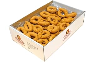 LAPASION - Rosquillas fritas hechas a mano | Rosco | Caseras | Rosco | CHANDRIOS | Palmeras |Dulces | 2.2 Kg