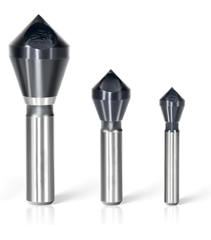 Fraise à Chanfreiner Bosch 2609255116 M4 90° 8x48mm - Outil Précis Pour Métaux Bois Plastique