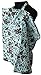 Palm and Pond Breastfeeding Cover - Turquoise Floral