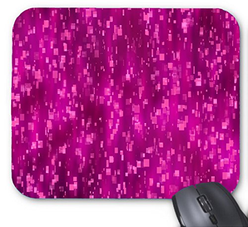 Preisvergleich Produktbild Lila rosa Lichter drucken Mauspad 9,84 x 11,8 Zoll