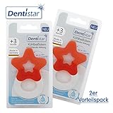 Dentistar® Beißring kühlend im Set – Stern – Zahnungshilfe für Babys ab 3 Monate – Kühlbeißring Baby wassergefüllt – Made in Germany - 2