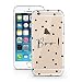 Produktbild licaso iPhone 7 Hülle Apple iPhone 7 aus TPU Silikon Boo! Dots Muster Ultra-dünn schützt Dein iPhone 7 Case Design Schutzhülle Bumper