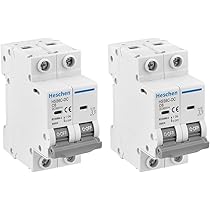 Interruttore Fotovoltaico DC500V 50A HSB6C-DC - 2 Poli Per Impianti Solari, Montaggio DIN - Foto 3