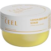 The Ceel Limon &Ouml;zl&uuml; V&uuml;cut Peelingi 275 g - Nemlendirici ve Arındırıcı V&uuml;cut Scrub, &Ouml;l&uuml; Deri Temizleyici, P&uuml;r&uuml;zs&uuml;z ve Yumuşak 