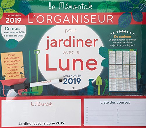 Preisvergleich Produktbild Organizer memoniak für Gärtnern mit der Mond 2018 – 2019