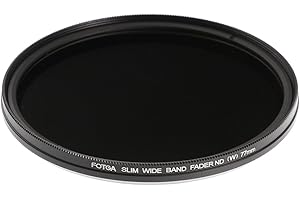 Ruili Schlank Fader Variable ND Filter einstellbar Neutrale Dichte 77mm, ND2 to ND400,77mm Kamera Filter