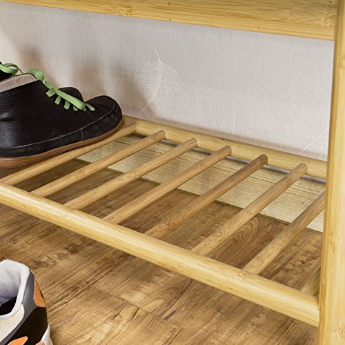 SoBuy® Schuhbank, Bettbank, Sitzbank, Schuhregal, Badregal, FSR24-HG - 7