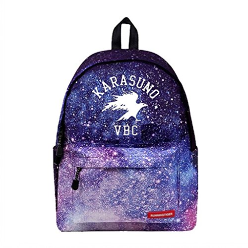 Preisvergleich Produktbild Siawasey Japanische Anime Cosplay Luminous Rucksack / Daypack / Schulranzen Schultertasche Schultasche Haikyuu!!