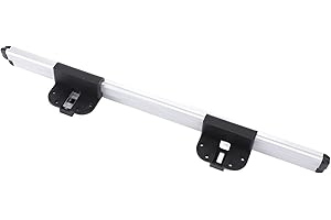 OREILET Rail de Mesa RV de 20 Pulgadas, Aleación Aluminio RV Table Montaje Guía Mesa de Montaje Rail, Accesorios de Vehículos Recreativos Soporte para Acampar Piezas Remolque Autocaravana