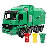 camion basura juguete el corte ingles 【Bote de basura ambiental de tres colores】 El camión de saneamiento está equipado con tres colores de bote de basura para cultivar la capacidad de cognición del color de los niños, lo que permite a los niños conocer los conocimientos de clasificación de basura desde una edad temprana.