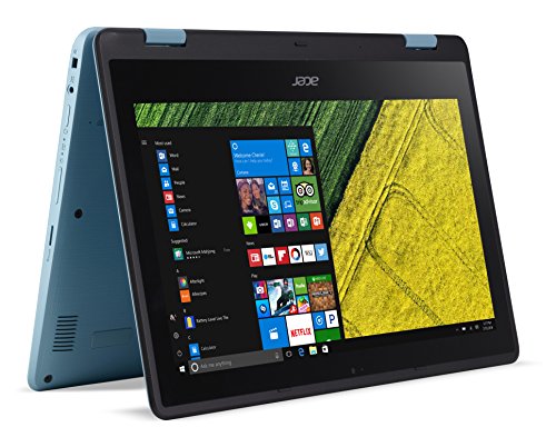 Acer Spin 1 SP111-31 11 6-Inch Convertible Notebook -  Blue   Intel N3350 Celeron Processor  4 GB RAM  32 GB SDD  Windows 10 
