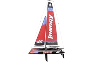 Amewi 26059 – Binary – Catamaran Voilier, 40 cm, 2, 4 GHz
