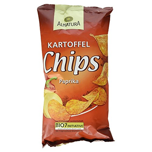 Preisvergleich Produktbild Alnatura Bio Kartoffelchips Paprika, 125 g