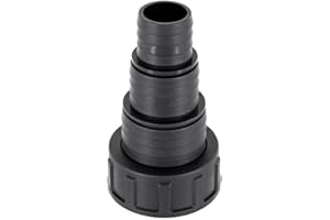 REKUBIK Stufenschlauchtülle Innengewinde Überwurfmutter x Tülle 3stufig Größe 1" IG x 25/20/13mm