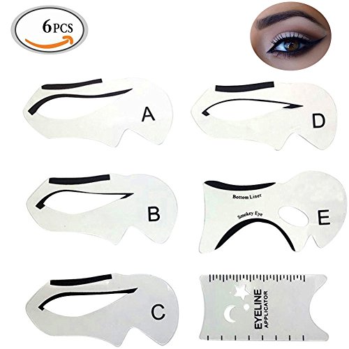 Katze Eyeliner und Smokey Augen Make-up Schablone Werkzeug, CIDBEST® Makeup Beauty Augen Eyeliner Shaper Stencil/Schablone, Fashion Foundation Augen Make-up-Tool für Mädchen Damen