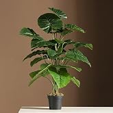 Nettenevime Yapay &Ccedil;i&ccedil;ek Saksıda Pothos Yeşil 18Dal 60cm Salon &Ccedil;i&ccedil;eği Yapay Bitki