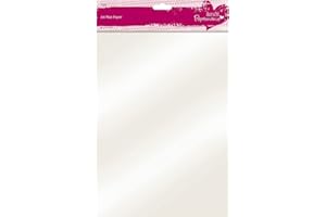 Papermania - Carta Cerata, Formato A4, Colore: Bianco