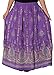 Flavia Creation Rayon Bollywood Ladies Indian Sequin Long Skirt- purple RS.399.00