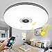 Produktbild Elinkume 32W AC220V 1760 lumen Bluetooth-Mobil stufenloses Dimmen LED-Deckenleuchten Musik Lichter, Dimmbar RGB LED Deckenleuchte